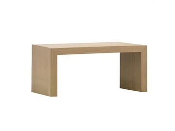 CLOSED BENCH OAK - Oak bench seating by Andreu World - view 2